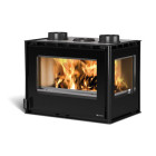 Recuperador a Lenha Inserto 70 Crystal Ângulo - Nórdica e Extraflame